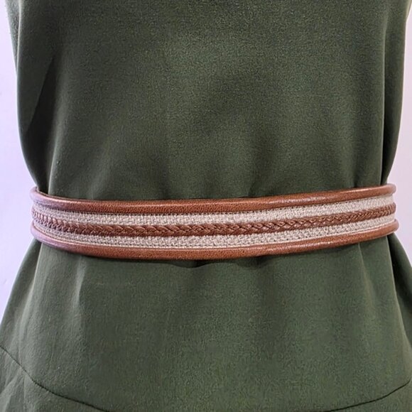 Proenza Schouler  rattan and leather belt - Picture 1 of 4